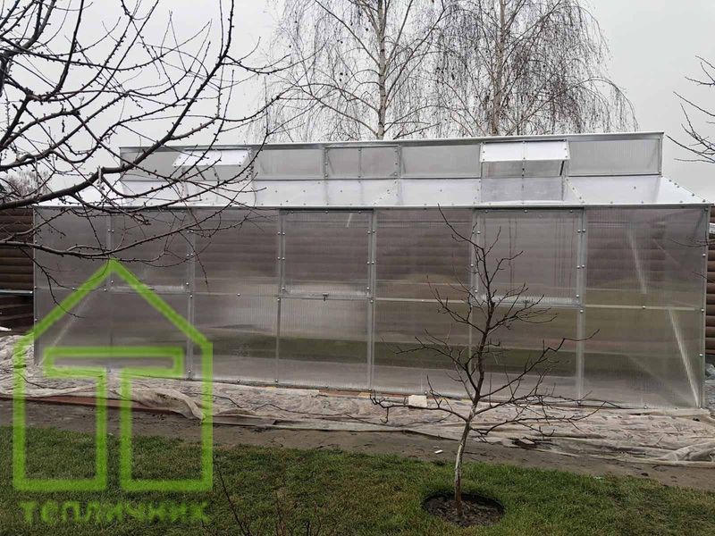 Теплицы с ломаной конструкцией крыши, ломаная теплица